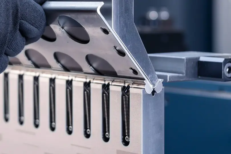 Bend Tooling Rack Bending with cut-outs near the bend line | WILA